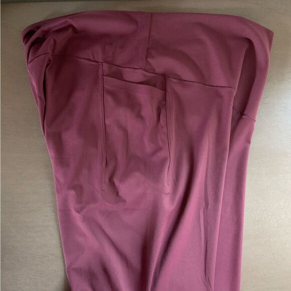 SOMA 24/7 High Waist Pocket Leggings Merlot Size XL - Picture 7 of 12